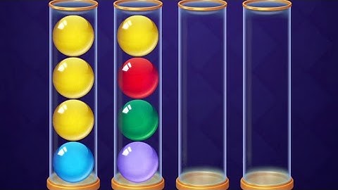Ball Sort Genius Levels 21 22 23 24 25 Gameplay Walkthrough 