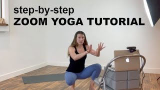 Full Zoom Tutorial for Yoga Teachers screenshot 4