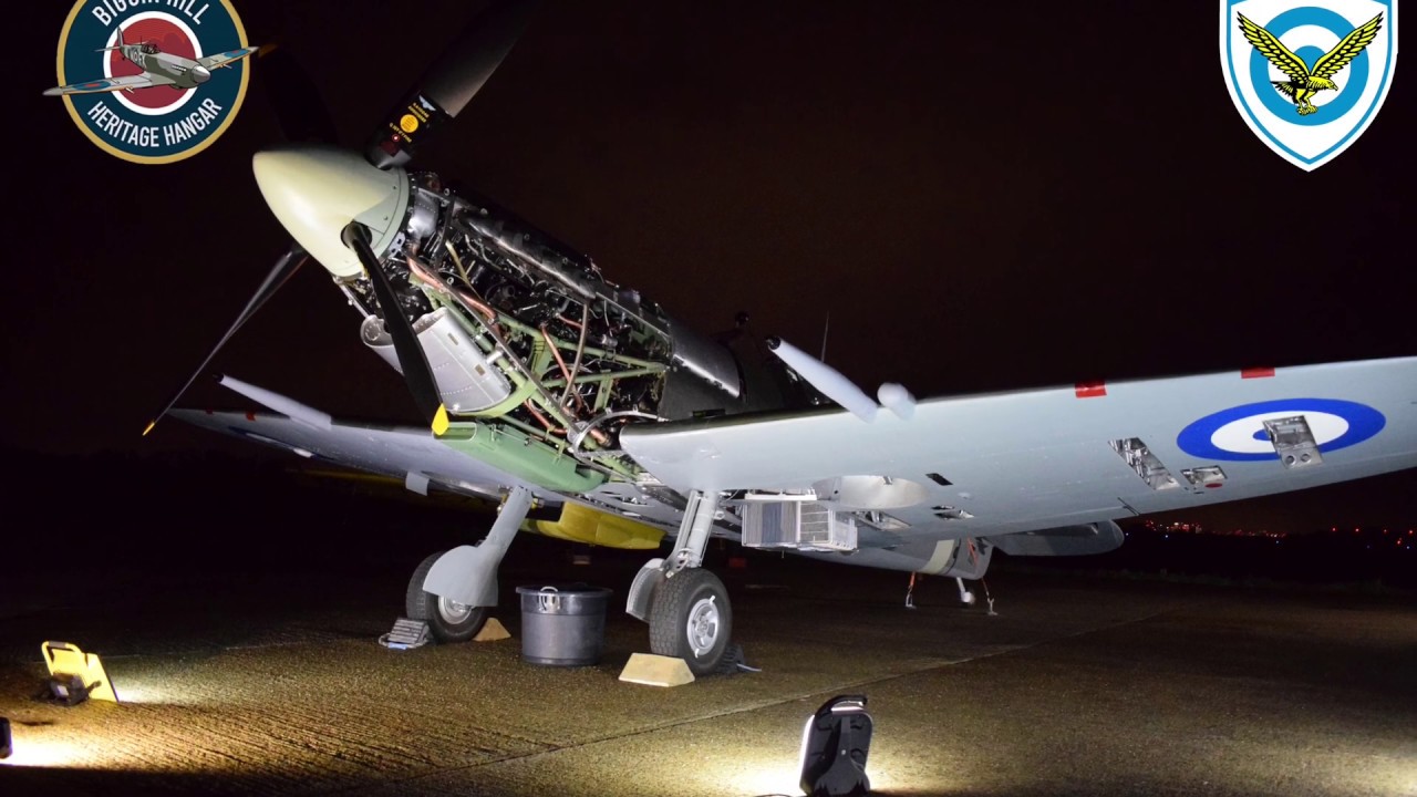 Spitfire MK IX MJ755 | Biggin Hill Heritage Hangar