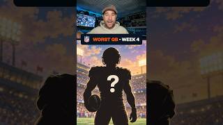 THIS was the worst NFL QB in Week 4 🗑️