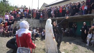 A fun wedding in the mountain village of Dzilebki.