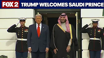 Trump welcomes controversial Saudi Crown Prince to White House