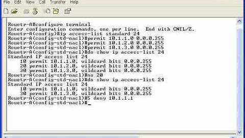 663   65  Monitoring ACL Configuration   05  Edit ACLs Example
