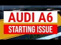Audi A6 2014 starting issue due to adblue system
