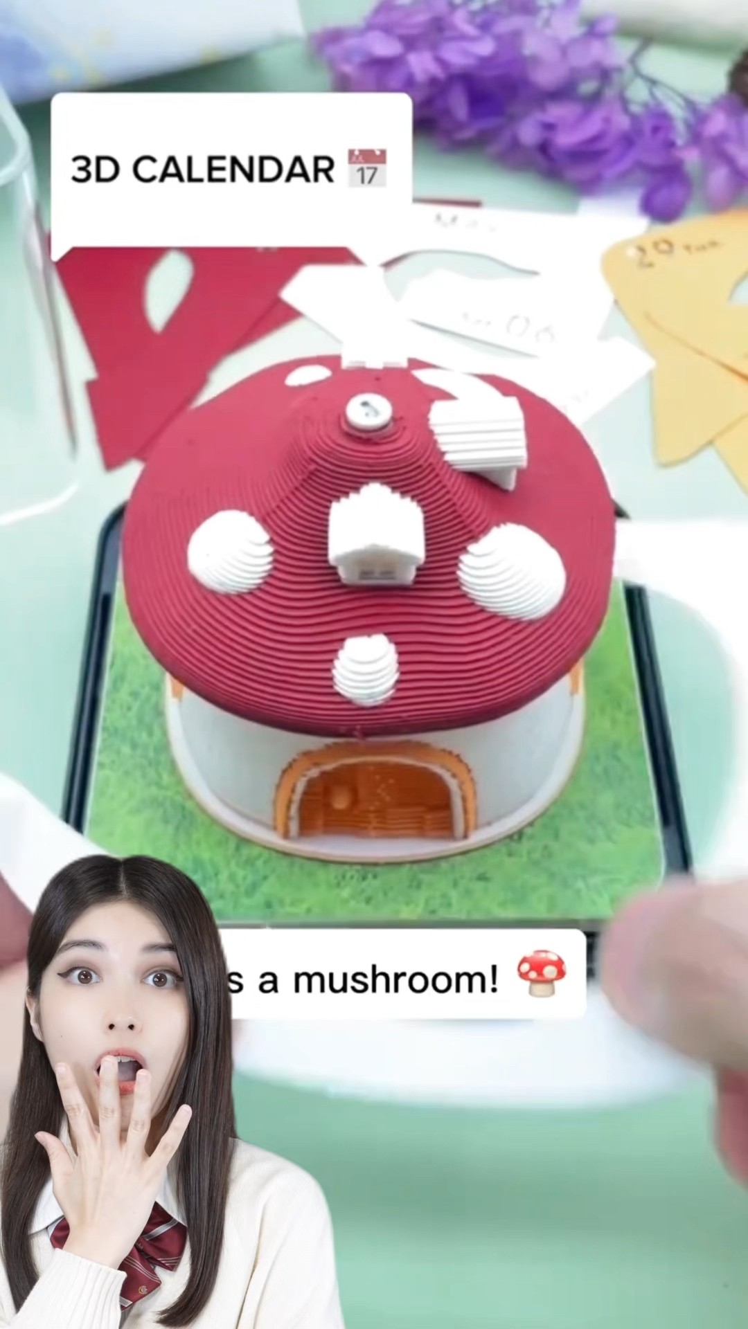 3D calendar - YouTube