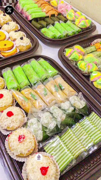 Pilihan aneka kue nampan yang ada di kuehany #shortsvideo #shortvideo #short