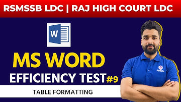 L9 | Rajasthan High Court LDC Efficiency Test | RSMSSB LDC Efficiency Test | Rajasthan Pariksha