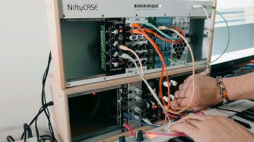 Erica Synths pico VCO test, Doepfer Eurorack case test. #ericasynths #doepfer #eurorack