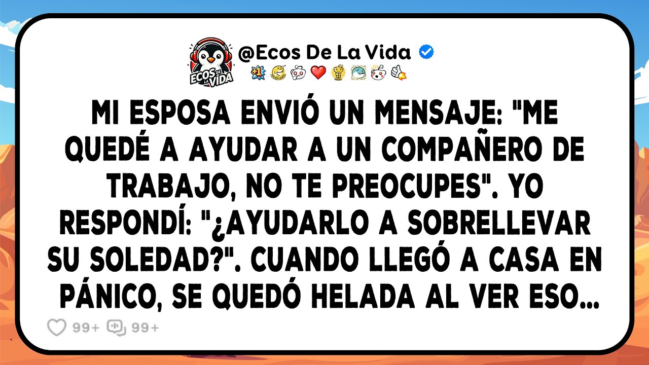 Mi Esposa Envió Un Mensaje De Texto A La 1 A.M.: “Me Quedé A Ayudar A Un Compañero De Trabajo”...