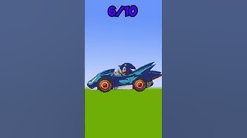 Rate from 1 to 10 Pixel Art with Sonic #shorts