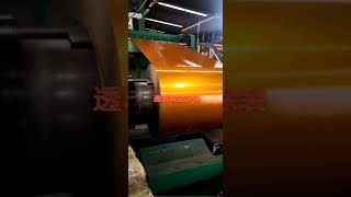 Color-coated steel coils and colors on the ral color card can be produced.#galvanized #ppgi#chinese