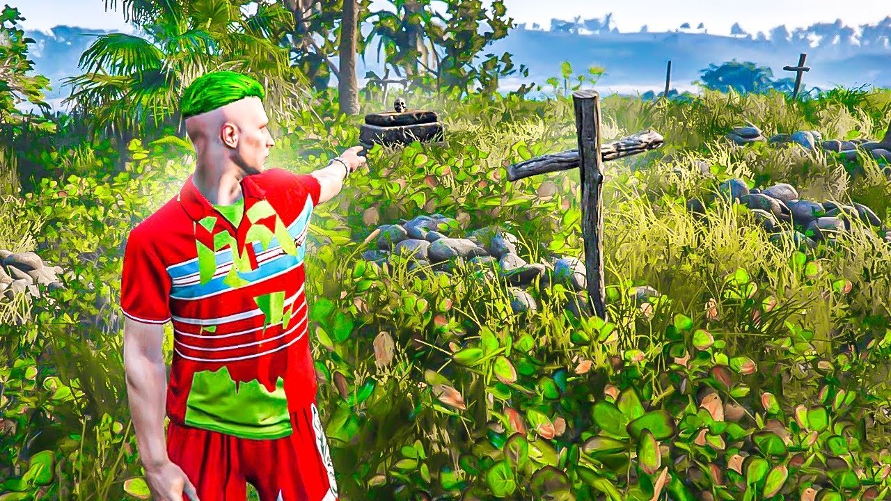 ENCONTREI UM TUMULO JOGANDO GTA RP 😱