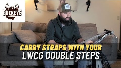 Carry Lone Wolf Custom Gear Double Steps with Straps Attached