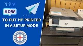 How to put hp printer in setup mode