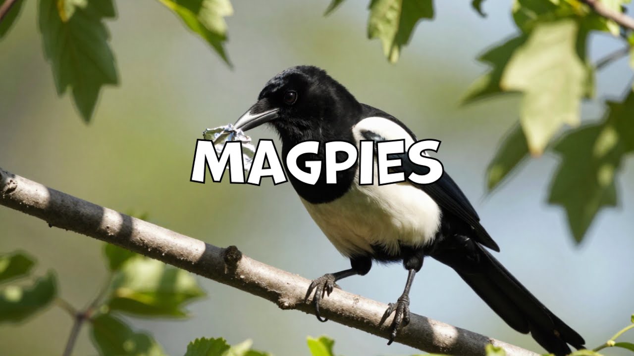 Macpie Sign Magpies - Allahs Signs In Creation - YouTube