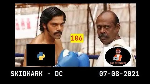 Fill Matrix - Horizontal Zig-Zag Direction SKIDMARK DC 05 08 2021 #srinivasthedeveloper #day106