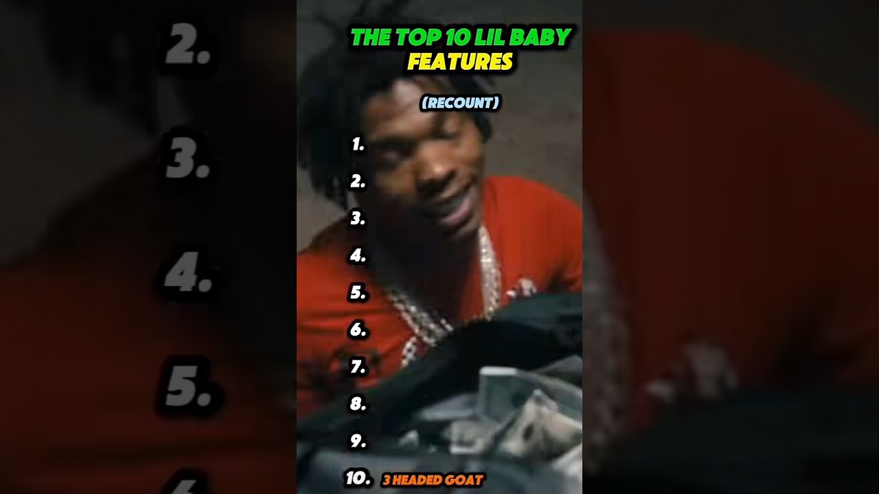 TOP 10 LIL BABY FEATURES 🔥 