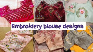 Blouse design 2023||embroidery blouse designs latest collection screenshot 4