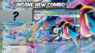 The Mega Greninja ex Is Super Effective With This NEW Combo Alongside Glaceon ex, Chaos Rising!