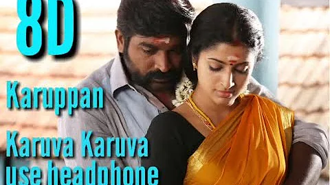 Karuppan Karuva Karuva Tamil 8D Song Vijay Sethupathi  Muzic Masa