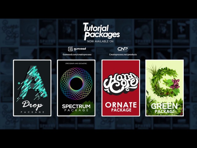 Tutorial Packages V1 Update | Green, Ornate, Spectrum, Drop