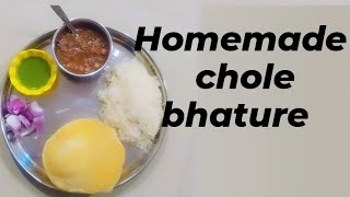 Chole Bhature Recipe 😋 yummy #viral #viralvideo #multitasking #cholebhaturae #homemade