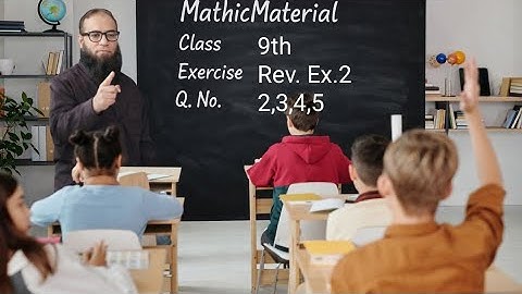 Maths Class 9th Review Exercise 2, Q.2,3,4,5 #logarithm #scientificnotation #exponentialform