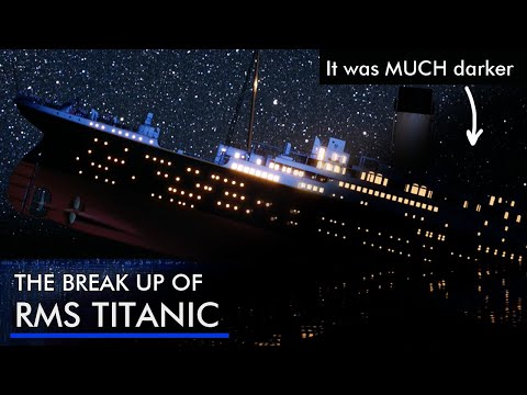 What did Titanic's break up really look like? How the movies got it wrong | Oceanliner Designs