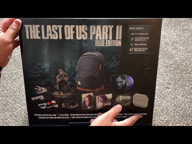 The Last Of Us Part 2 - Ellie Edition - Ps4 - Com Mochila