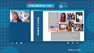 STEM Careers All Year Virtual Event with Kelsey Gaines and Author Andrea J. Loney