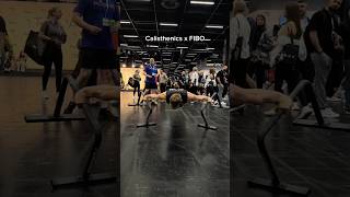 Calisthenics Athlet auf der FIBO/ Bodybuilder haben Angst #calisthenice #foryou