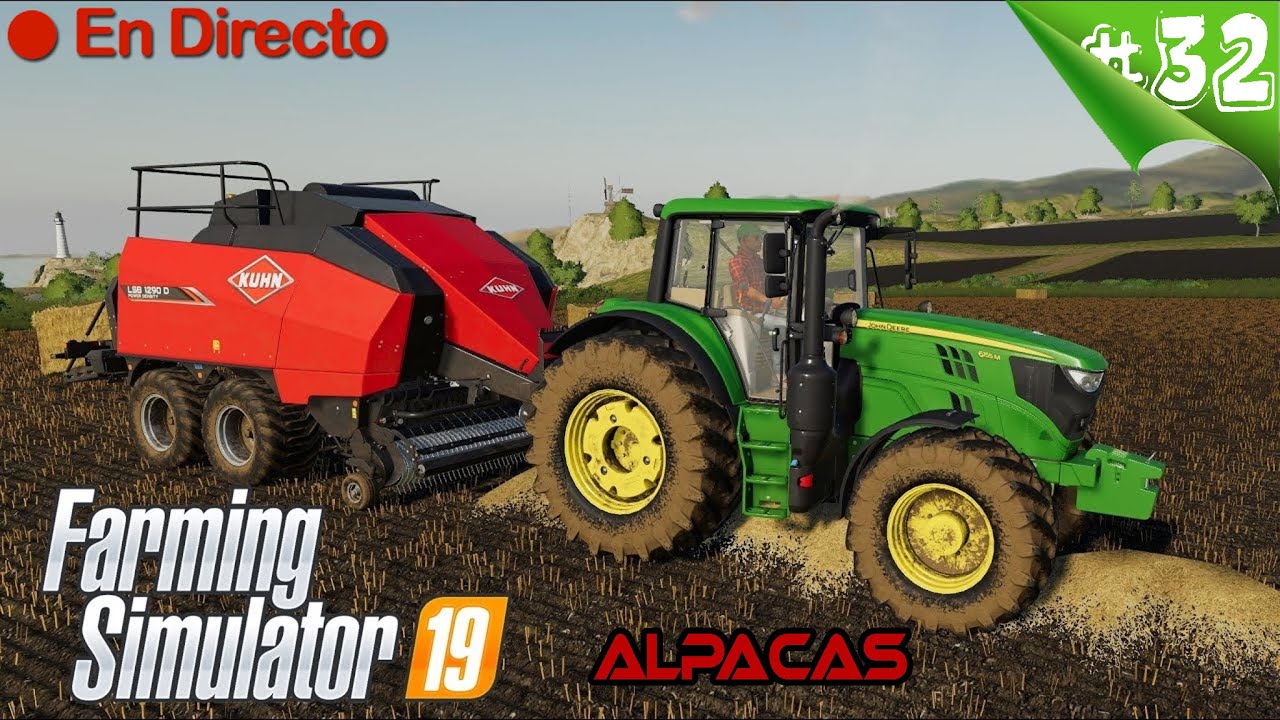 Farming Simulator 2019 #31 🚜 - Mapa Cantabria Infinita - alpacas - Español HD