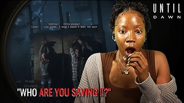 CHOOSING BETWEEN LOVE & FRIENDSHIP‼️WE CAN ONLY SAVE ONE!!! | UNTIL DAWN PT.4 & 5