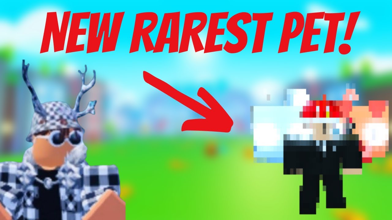 NEW RAREST PET in Pet Simulator X! YouTube