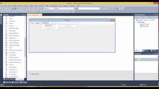 Menambahkan Object Menu Strip Pada Form Visual Basic
