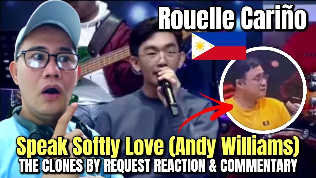 Руэль Кариньо - Speak Softly Love - Реакция на песню The Clones по запросу