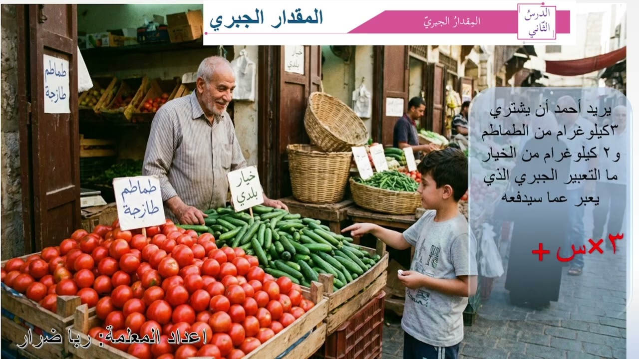 #المقدار الجبري#رياضيالت#الصف السادس الفصل الأول