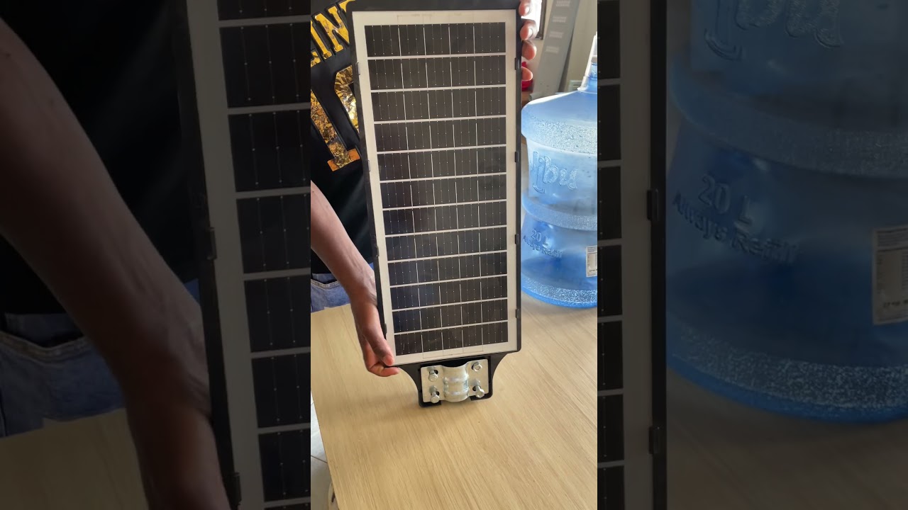 300W Solar LED Tube Light 560mm With Remote Waterproof Lamp