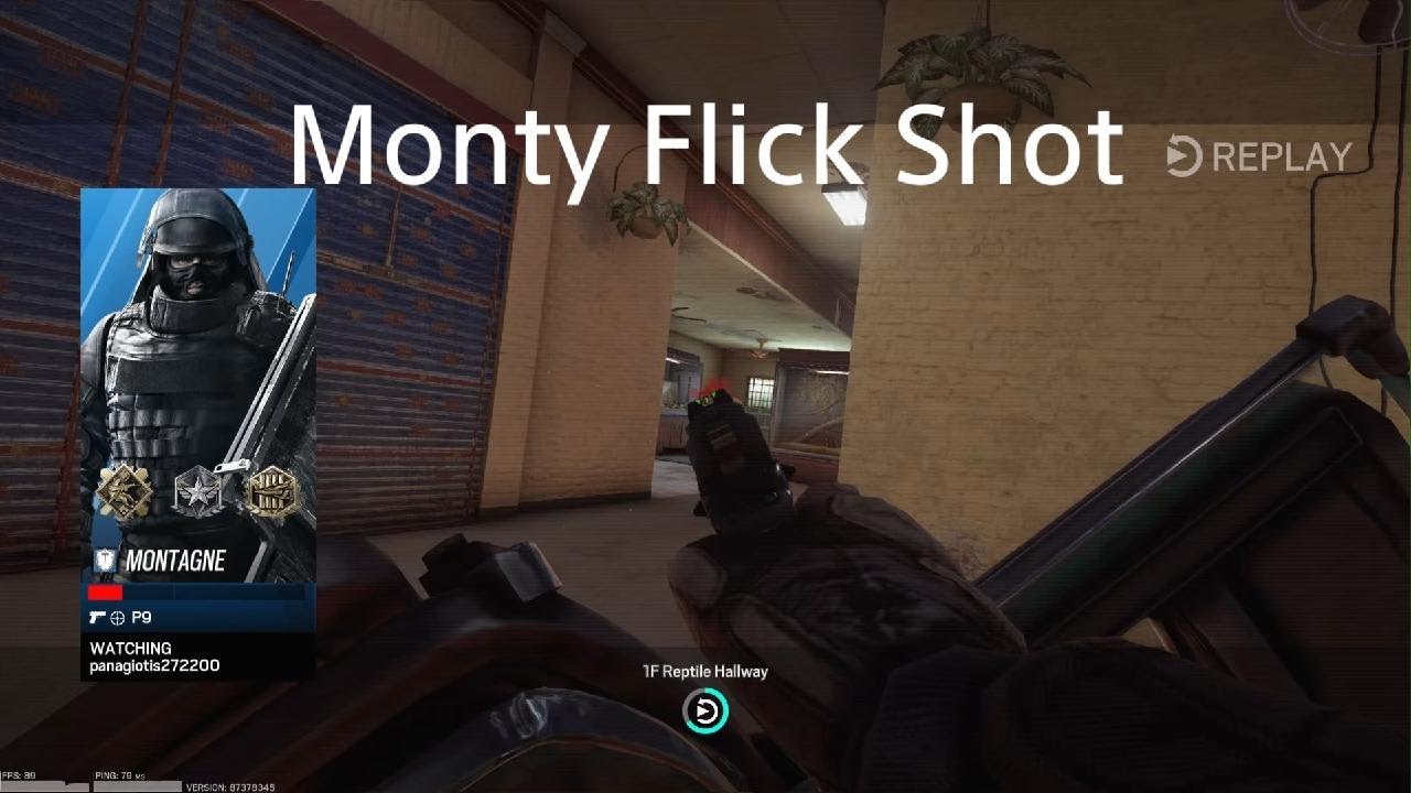 Monte Y R6 R6 Outback Ranked Monty Flick Shot - YouTube
