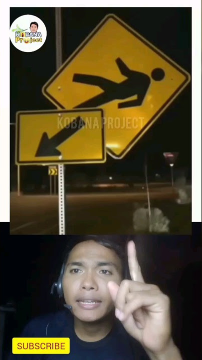 Lucu Sekali...!!! Rambu Lalulintas Terbalik #lalulintas #lucusekali