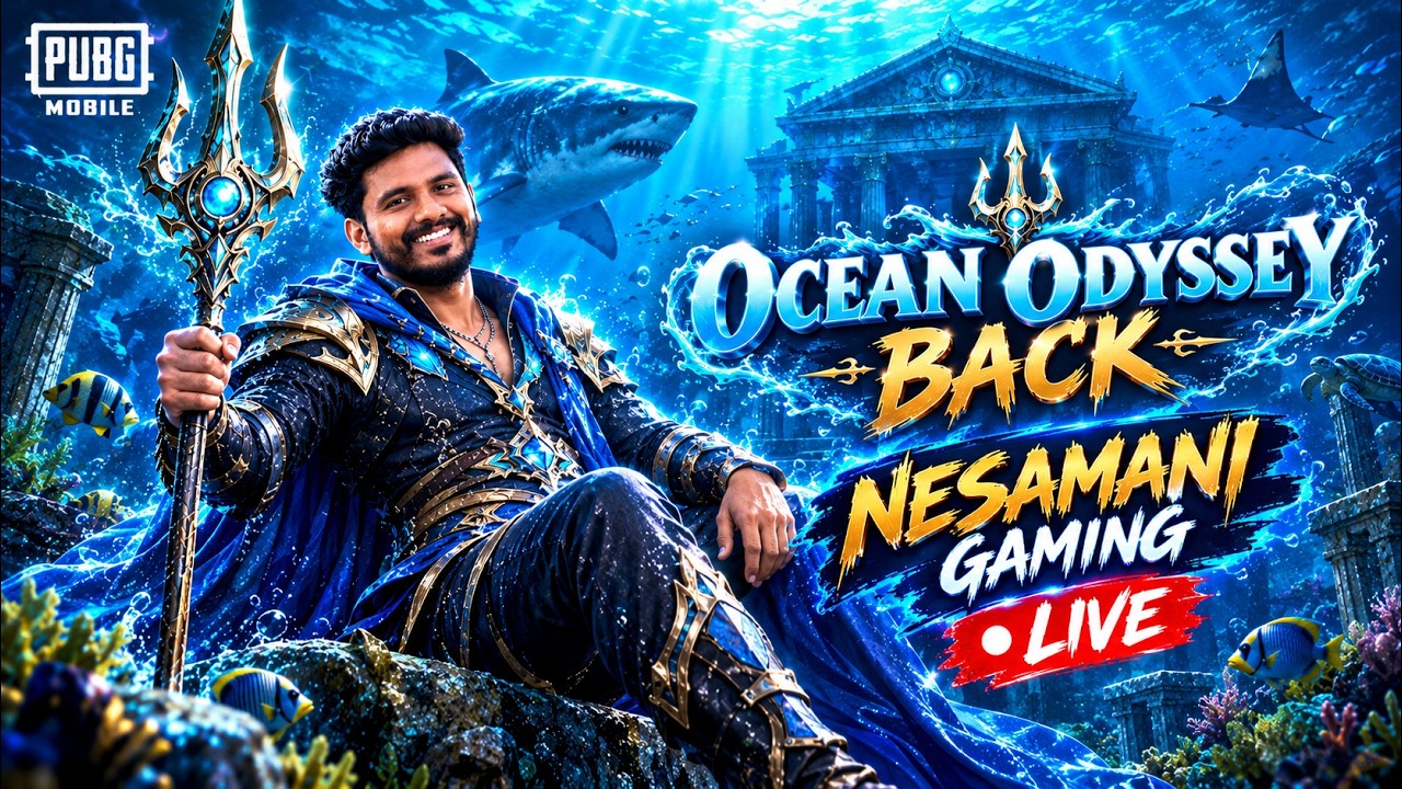 🔴 LIVE 🧛 Midnight Hunters வந்தாச்சு! 🔥 | BGMI NEW UPDATE | Nesamani Gaming 🎮