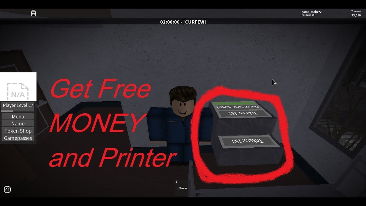 City 17 Get Free Money And Sliver Printer Roblox Youtube - printing roblox pictures