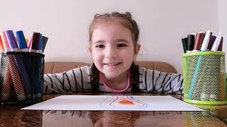 Keçeli Kalemlerim İle Gökkuşağı Çizdim