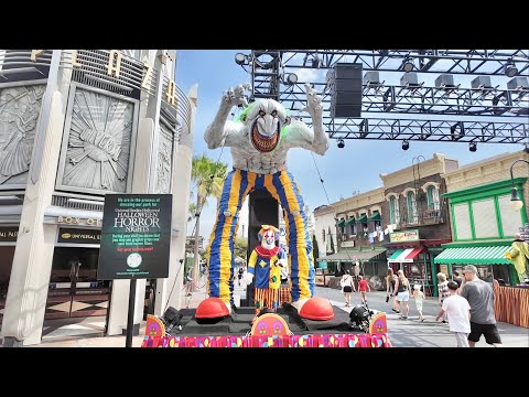 The Final Update At Universal Studios Hollywood Before Halloween Horror Nights Begins - Tram Tour