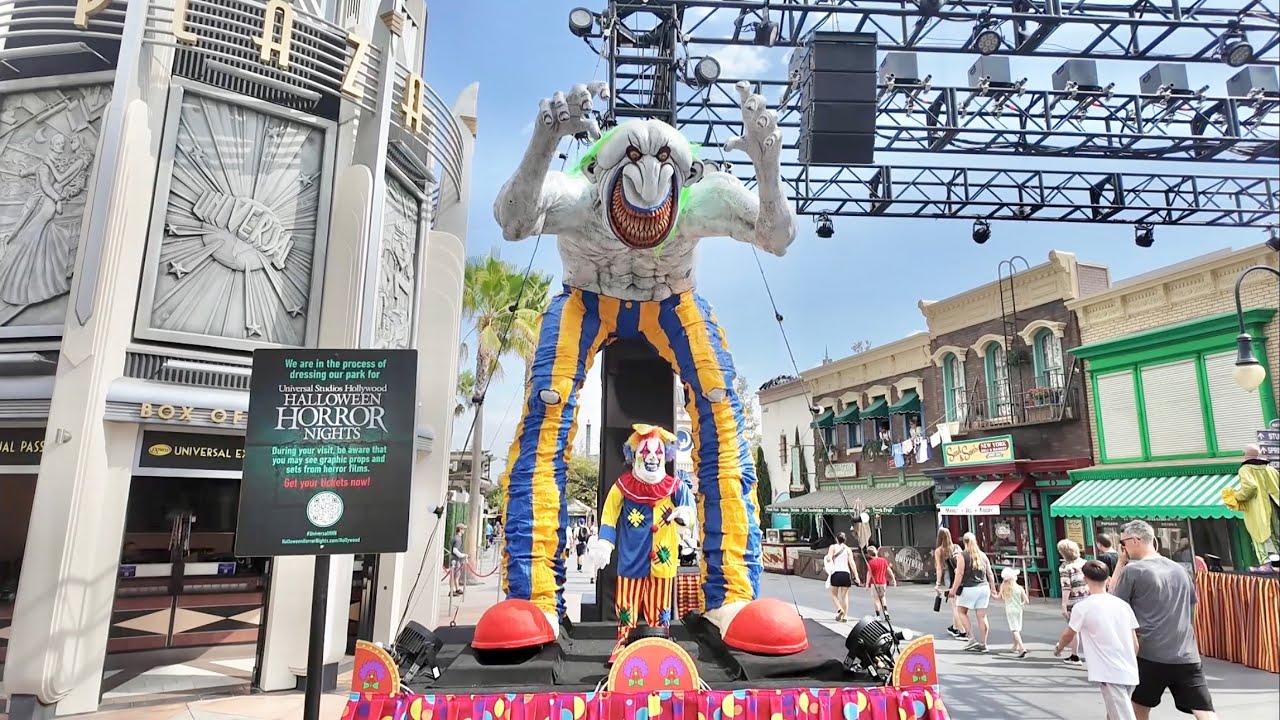 The Final Update At Universal Studios Hollywood Before Halloween Horror Nights Begins - Tram Tour 