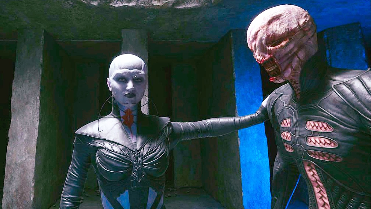 Female Cenobite Stops Chatterer Scene (2026) - Hellraiser Revival