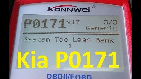 7 Causes of a Kia P0171 Code: "Fuel Trim System Too Lean Bank 1"