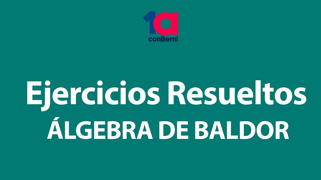 Álgebra de Baldor I Ejericio 109.2