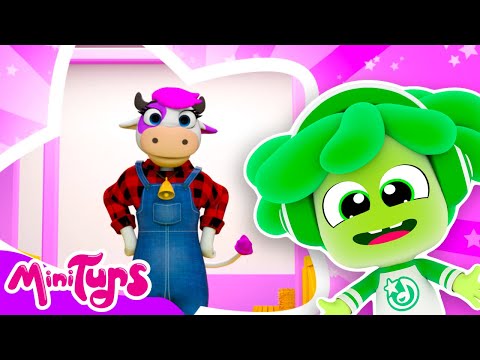 The Cow Named Lola | Minituns💚 Nursery Rhymes & Kids Songs🌈 FOR KIDS