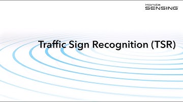 Accord with Honda Sensing® – Traffic Sign Recognition
